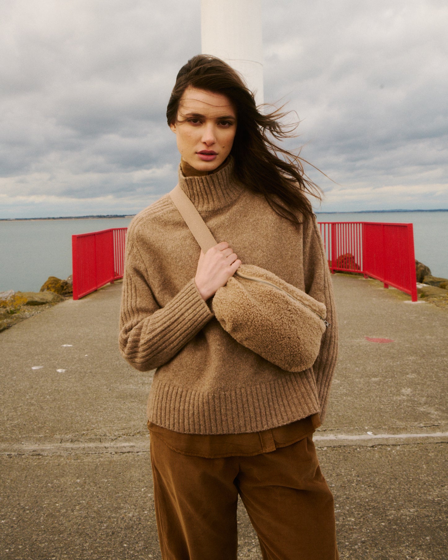 Myrtille Women's Beige Yak & Alpaga Sweat