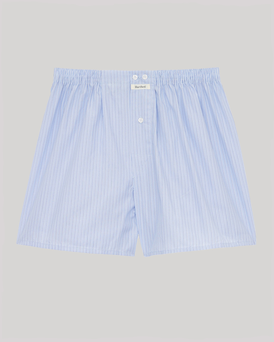 Caleçon homme rayé en coton - Image principale