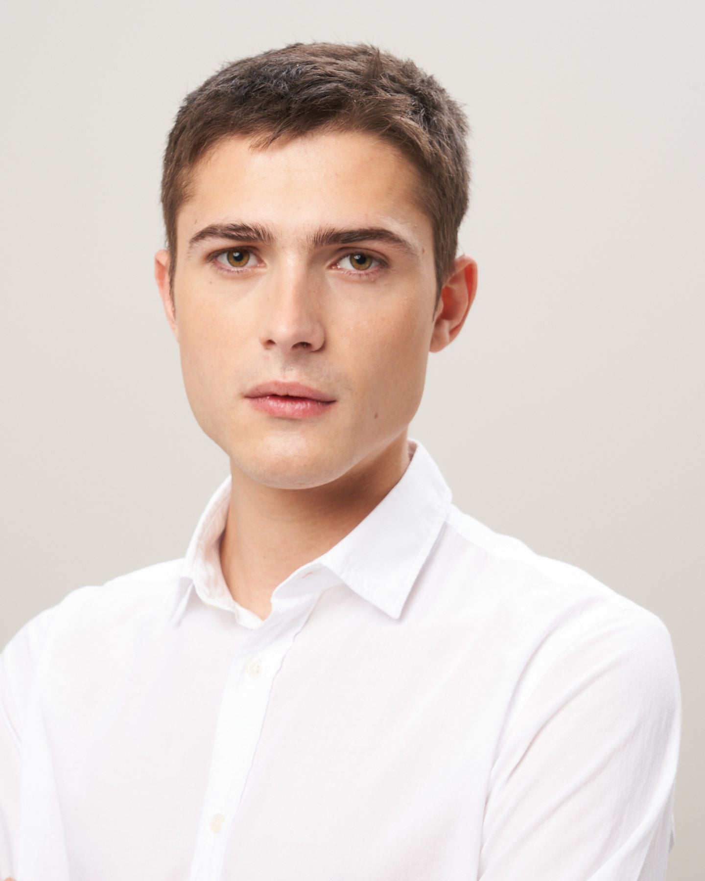 Chemise Homme en coton Blanc Sammy BB02002-20