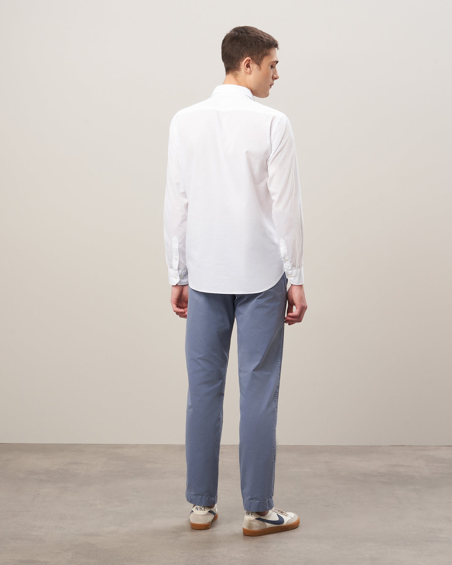 Chemise Homme en coton Blanc Sammy BB02002-20