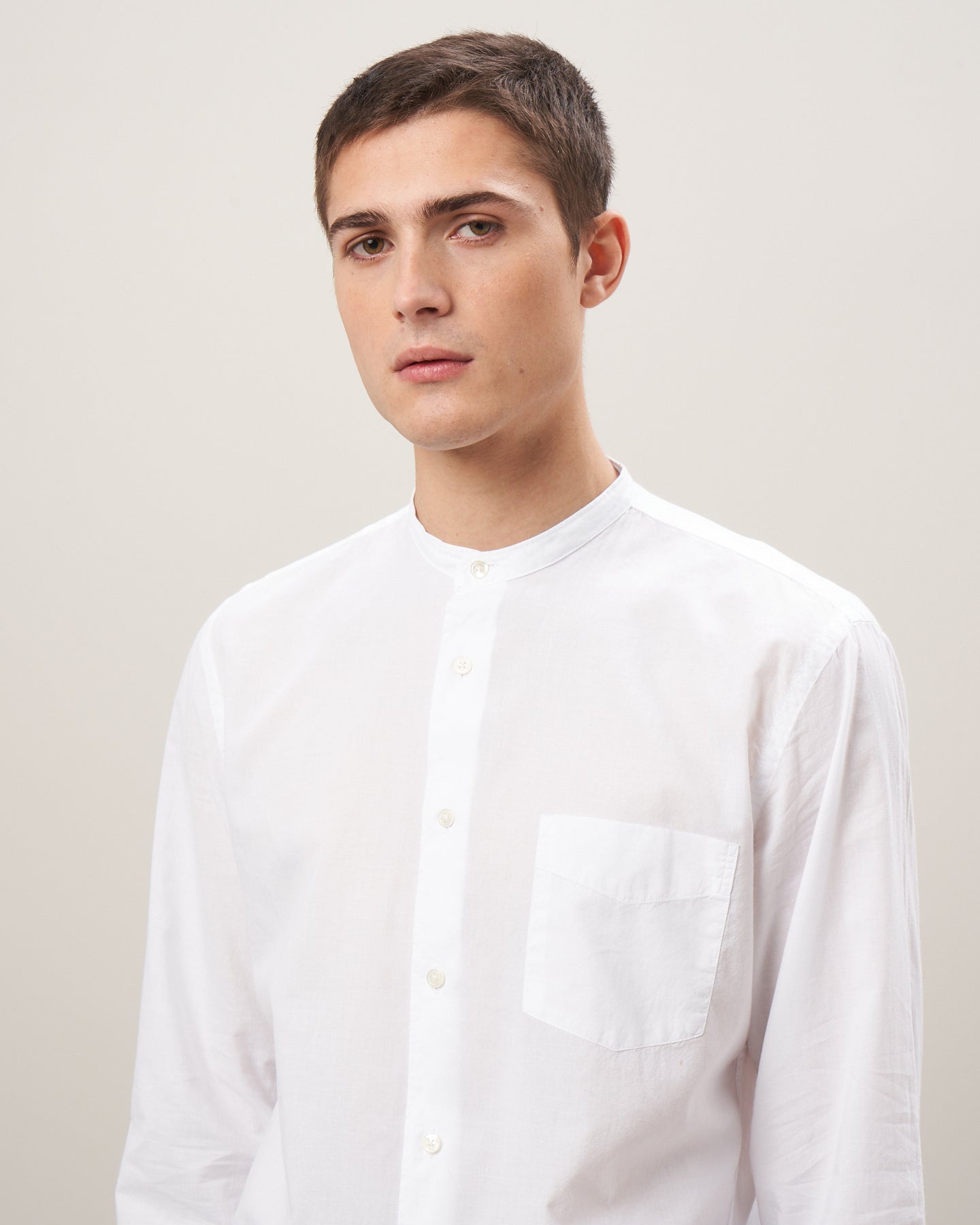 Chemise Homme en coton Blanc Premium BB03002-20