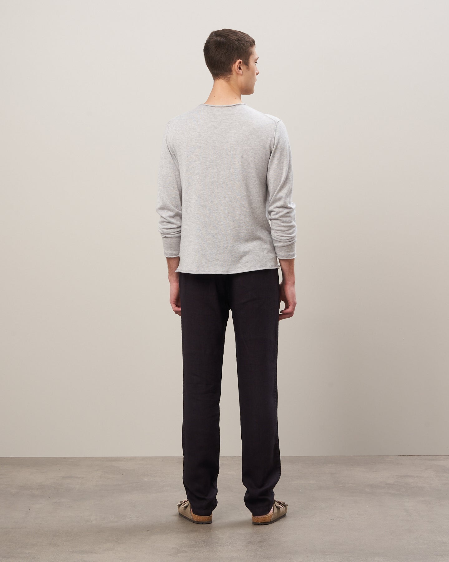 Pantalon Homme en lin Carbone Tanker BB56100-110