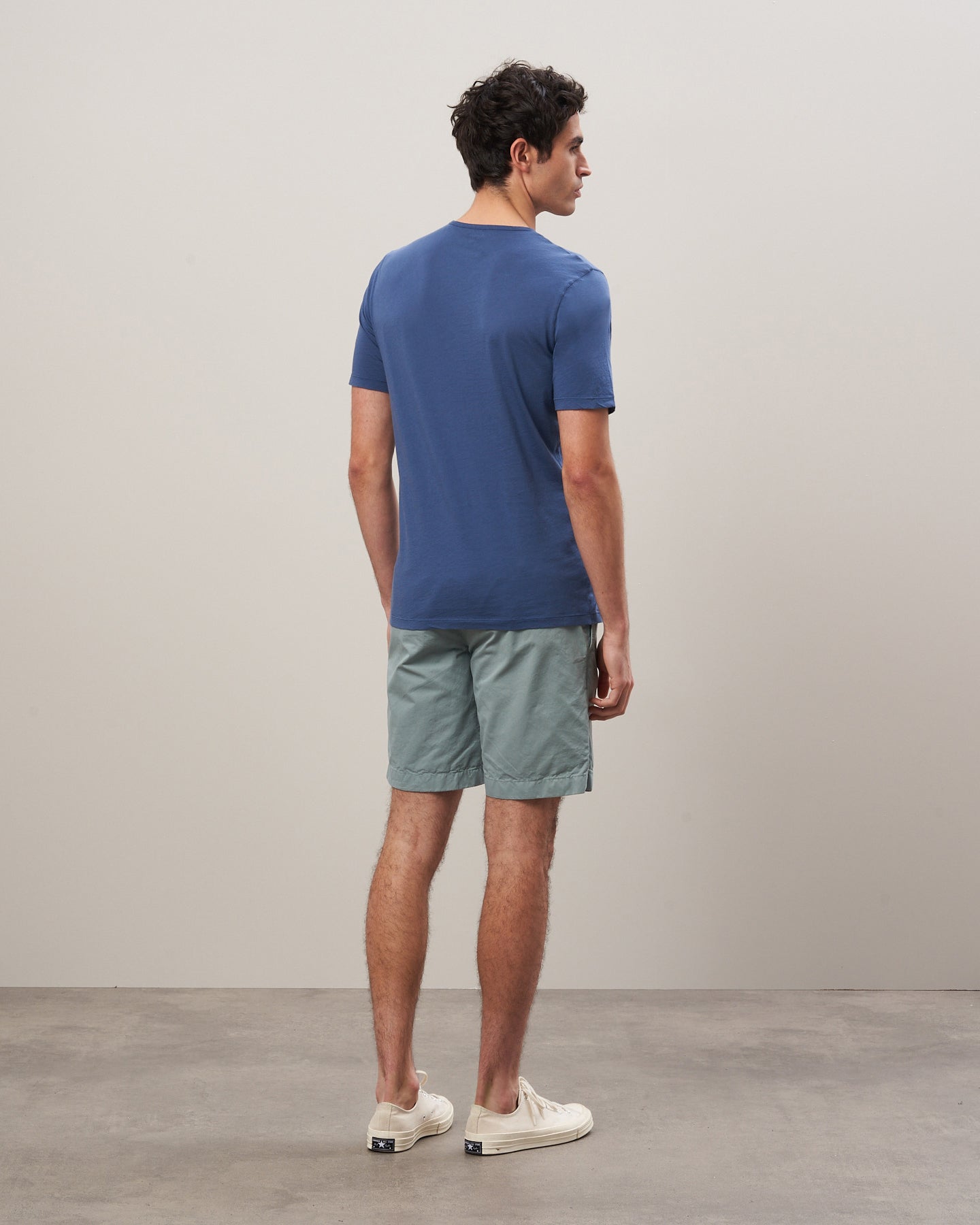Tee Shirt Homme en jersey de coton Bleu cobalt BB64301-05