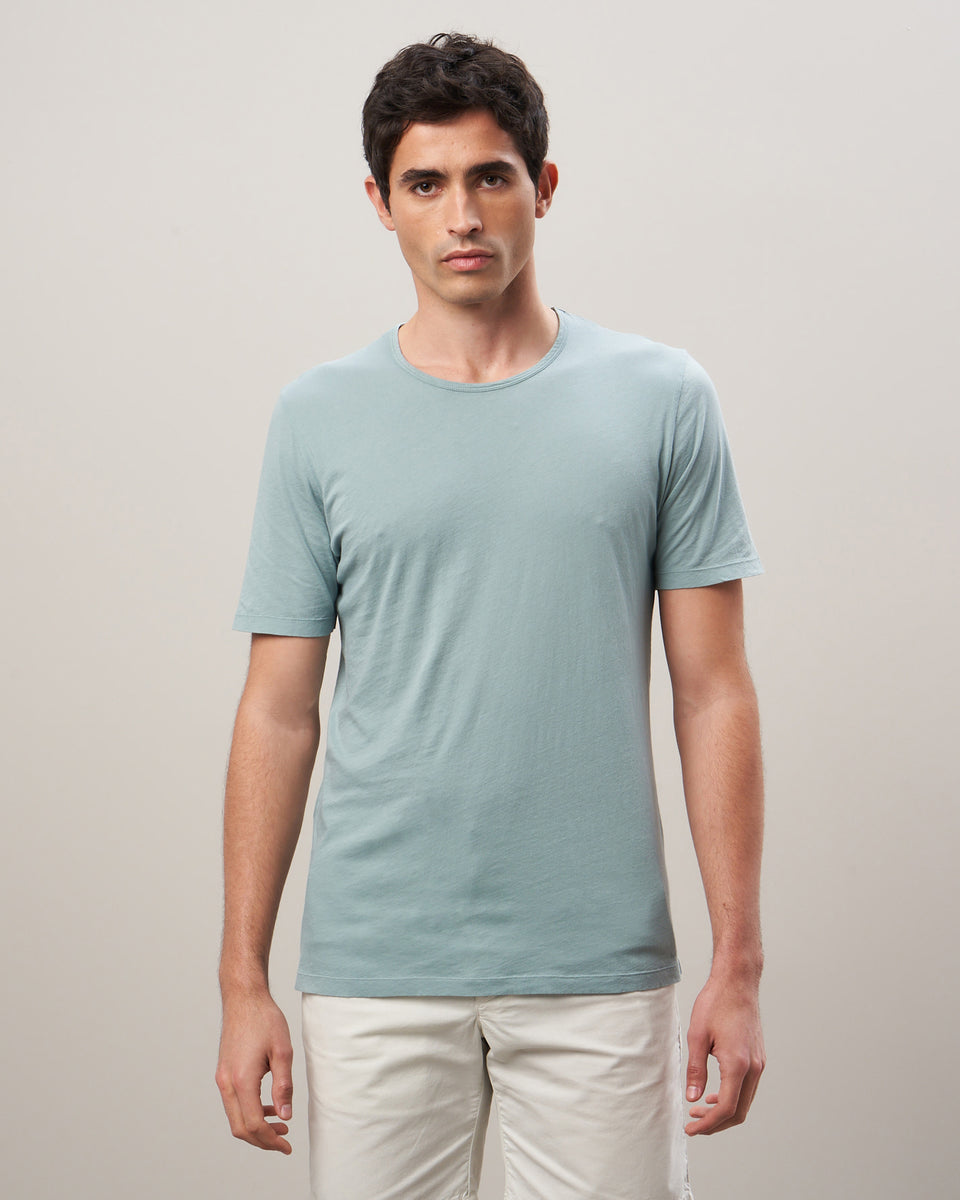 Men's Sage Round-neck Light Jersey T-Shirt - Image principale