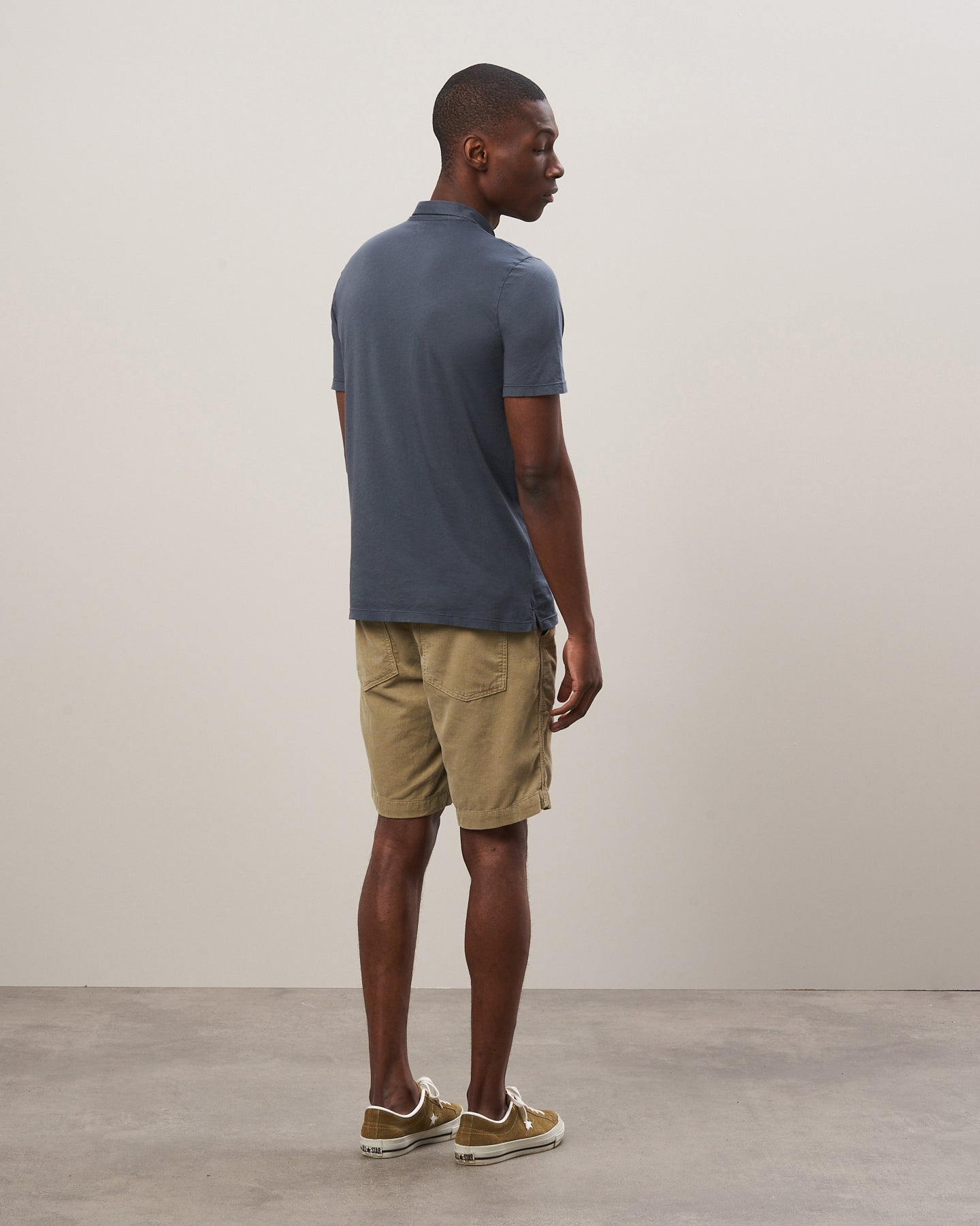 Polo Homme en jersey de coton Carbone BB66301-04