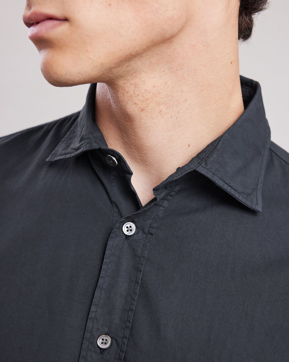 Chemise Homme en gabardine de coton Carbone Paul - Image alternative