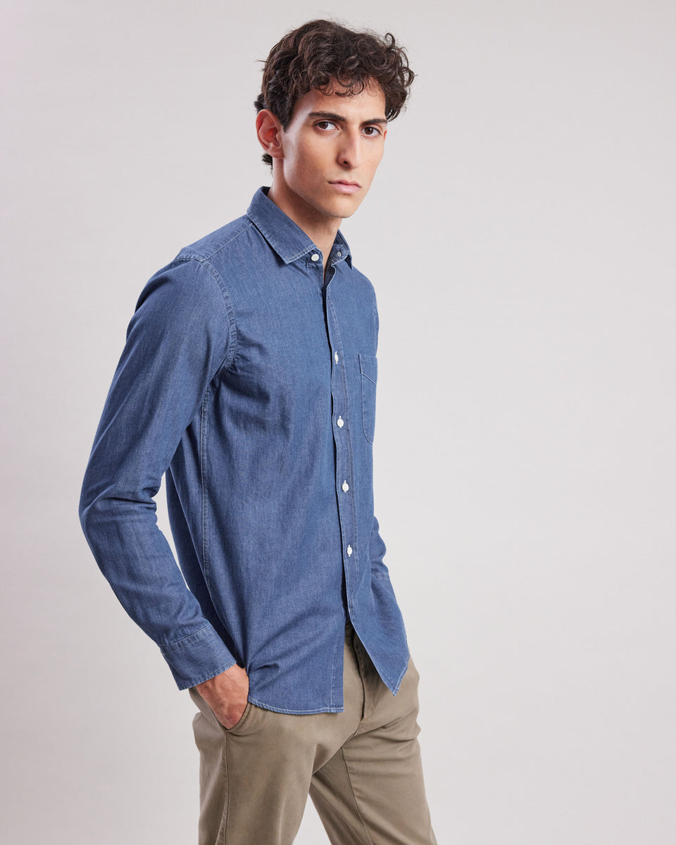 Chemise Homme en denim Storm - Image principale