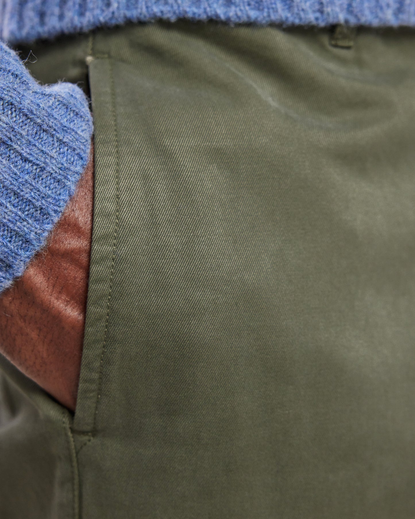 Tex Men's Military Green chino Pants