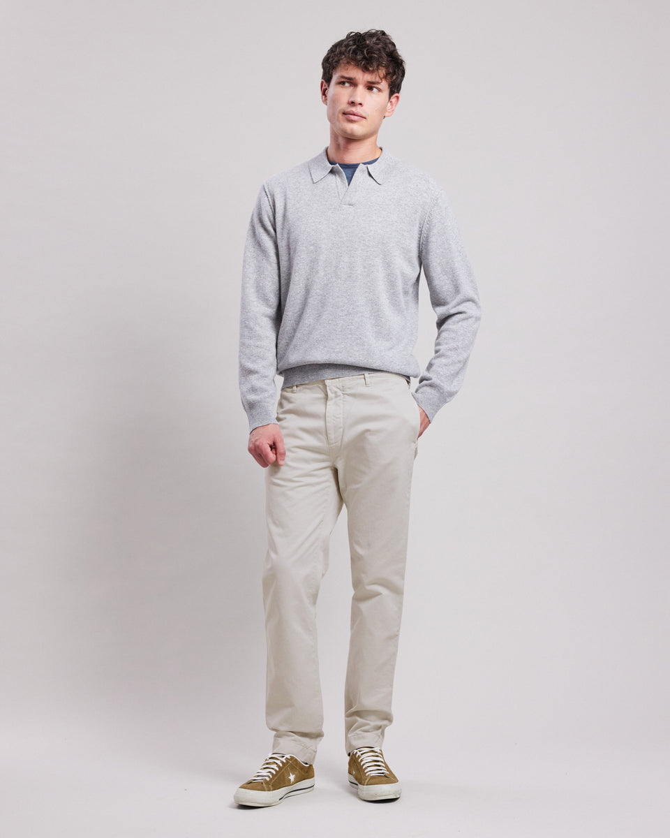 Pantalon Homme chino Craie Tex - Image principale