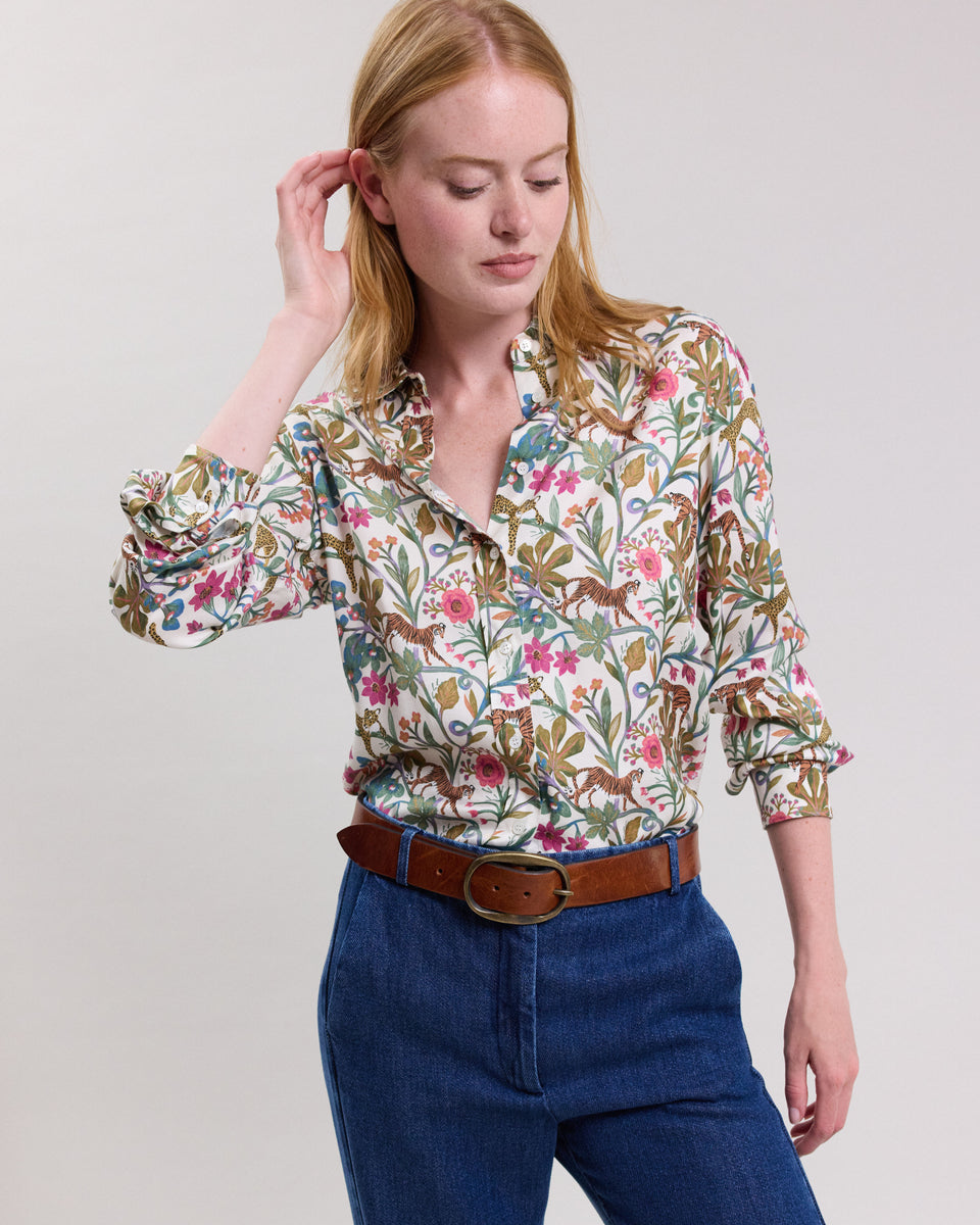 Chemise Femme en viscose imprimé