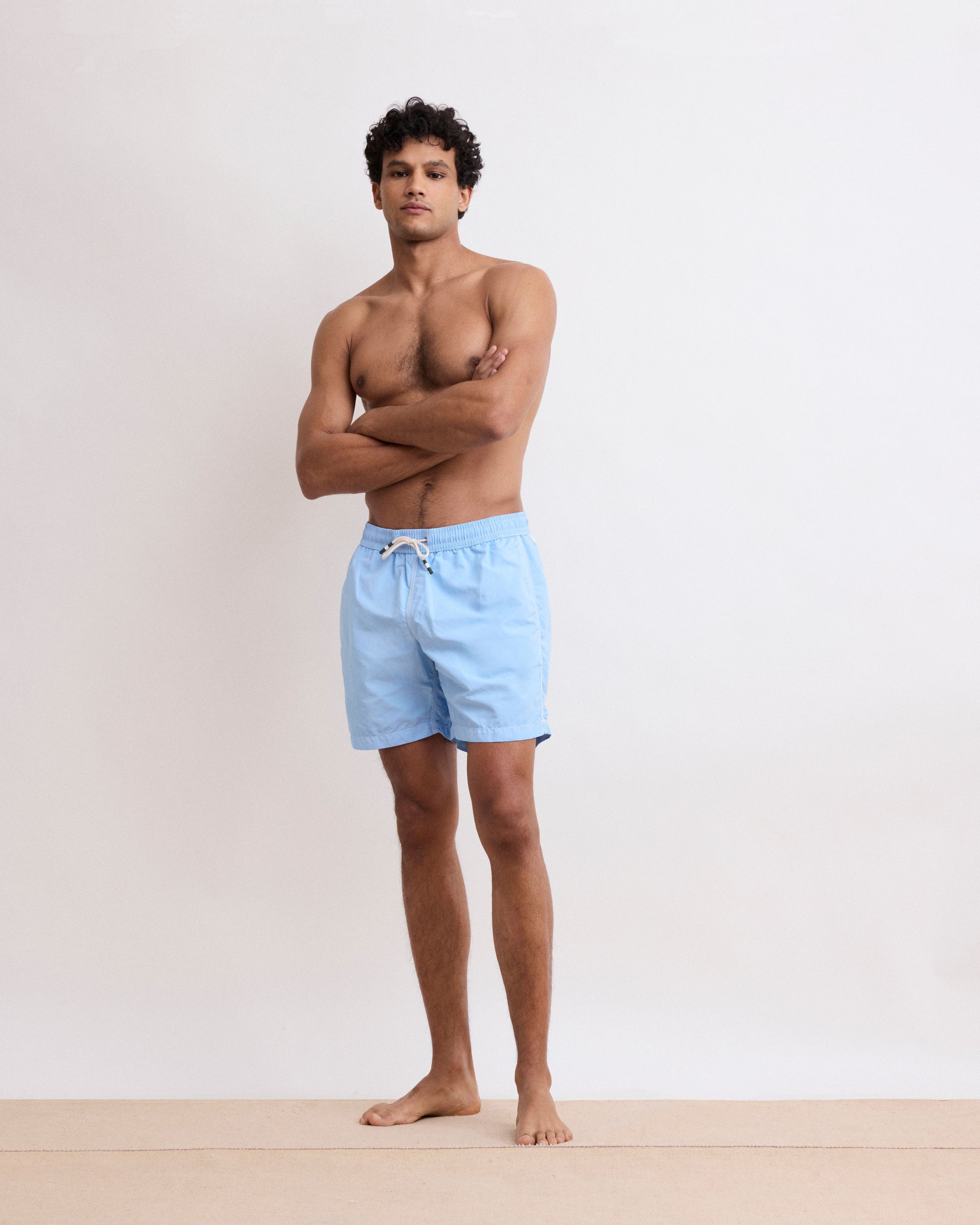 Maillot Homme uni Bleu Ciel Swim