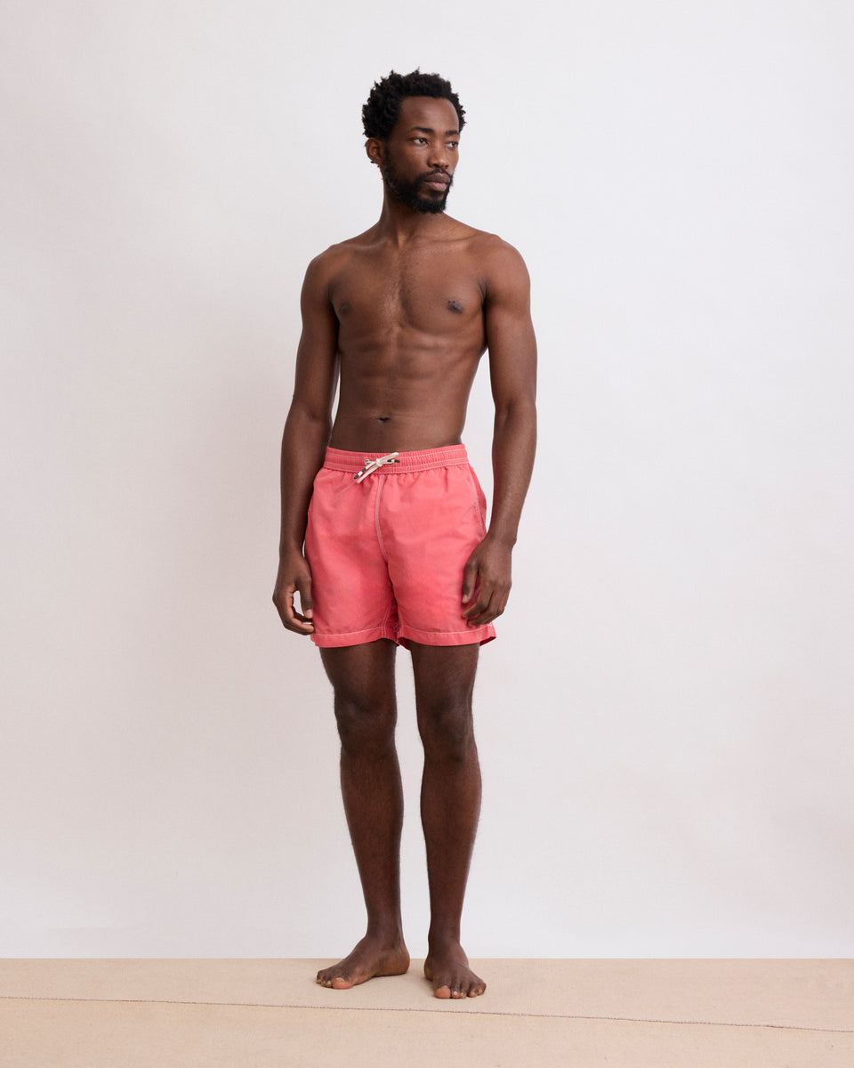 Men's Classic Tangerine Swim Trunks - Image principale