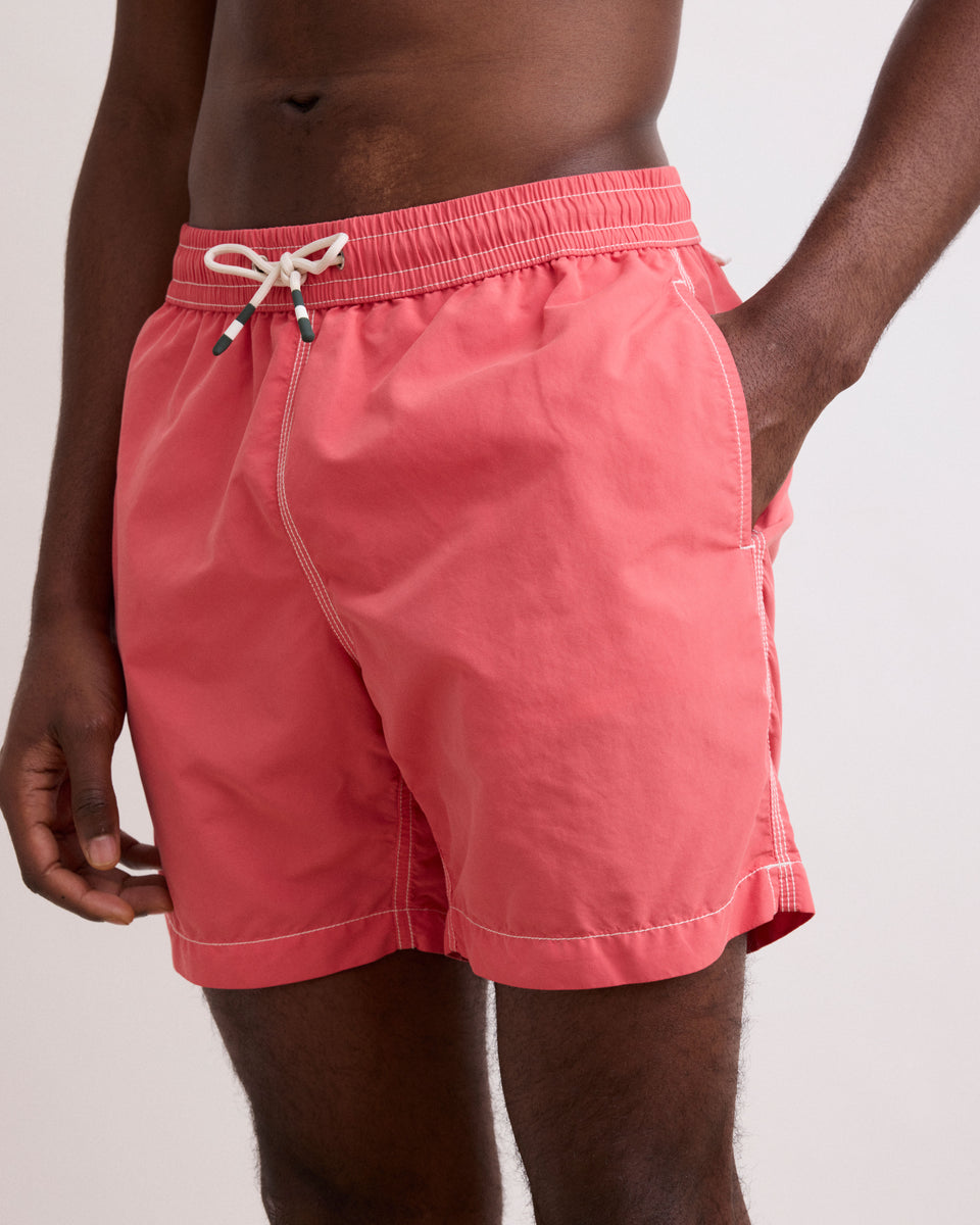 Men's Classic Tangerine Swim Trunks - Image alternative
