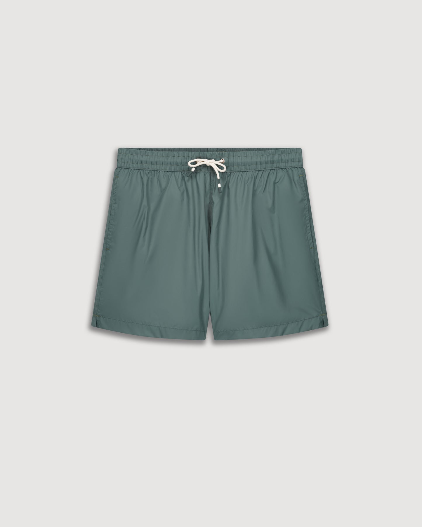 Men's Army Green Lightweight Swim Trunks