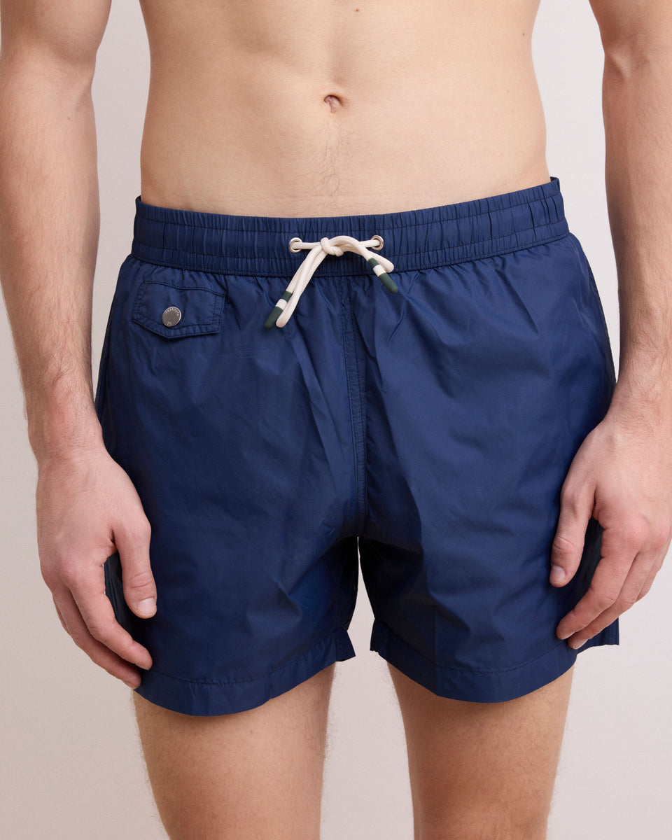 Traje de baño ultraligero azul marino para hombre - Image 3