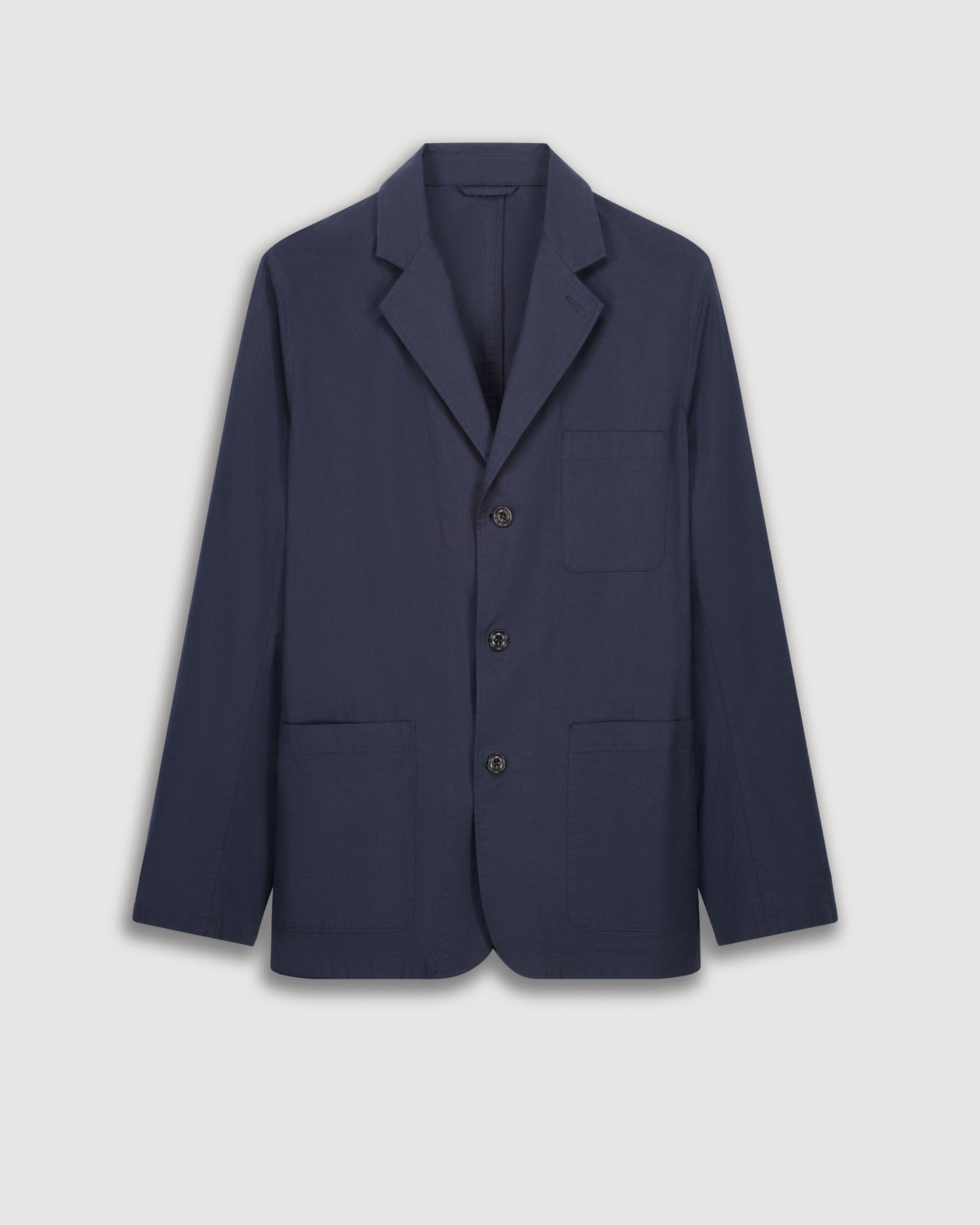Jonny Men's Deep Blue Fresco Cotton Jacket