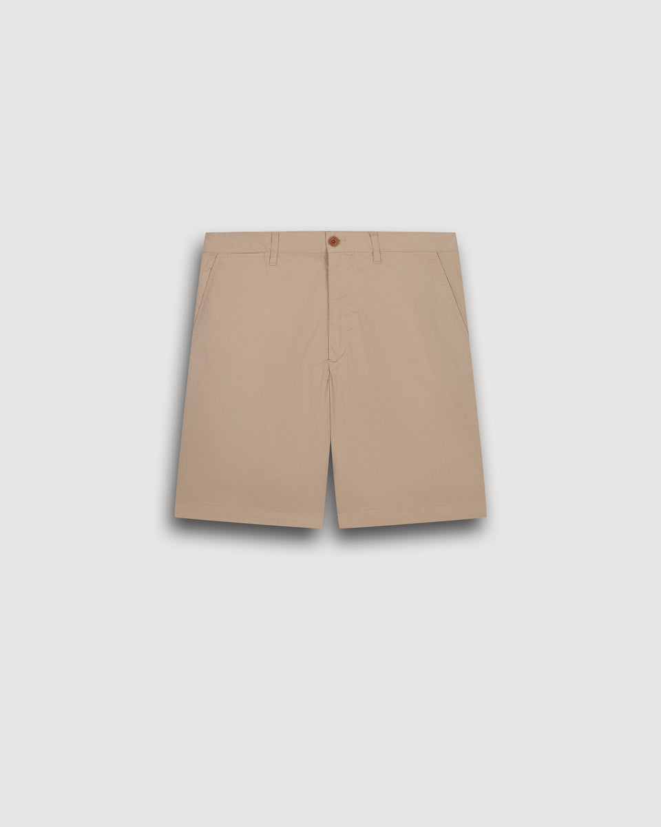 Byron Men's Beige Light Chino Shorts - Image 3