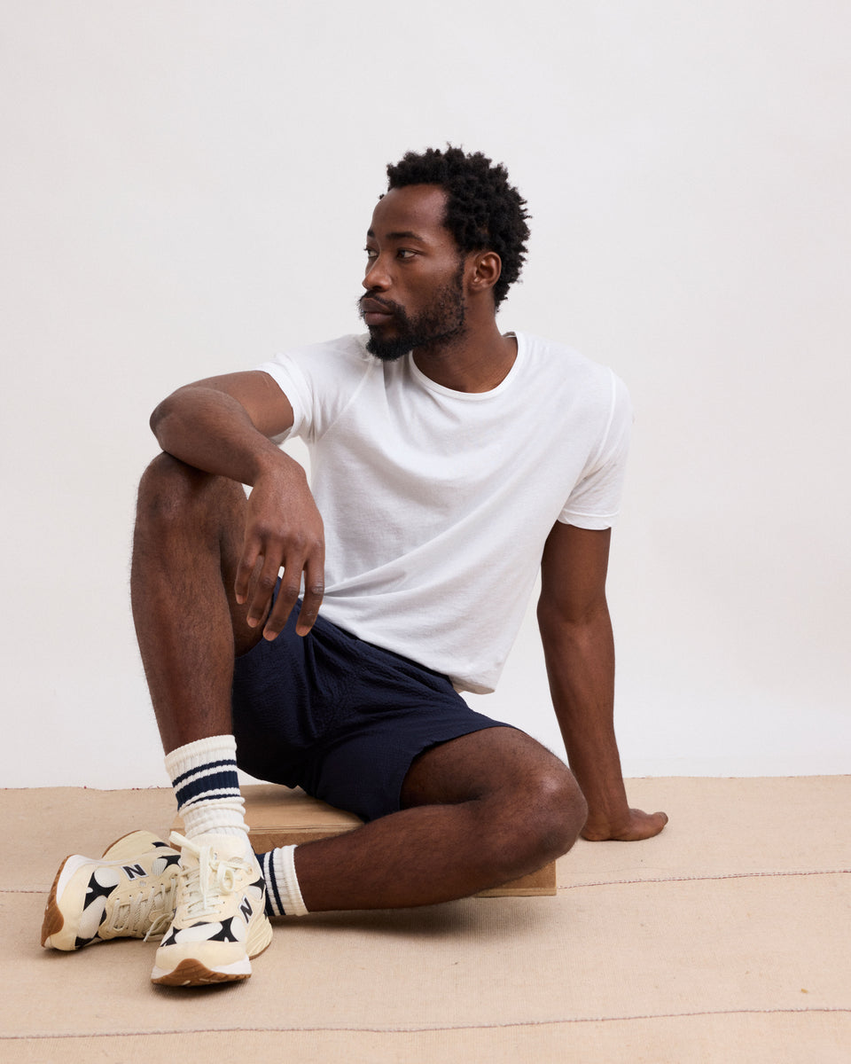 Light Crew Men's White Light Jersey T-Shirt - Image principale