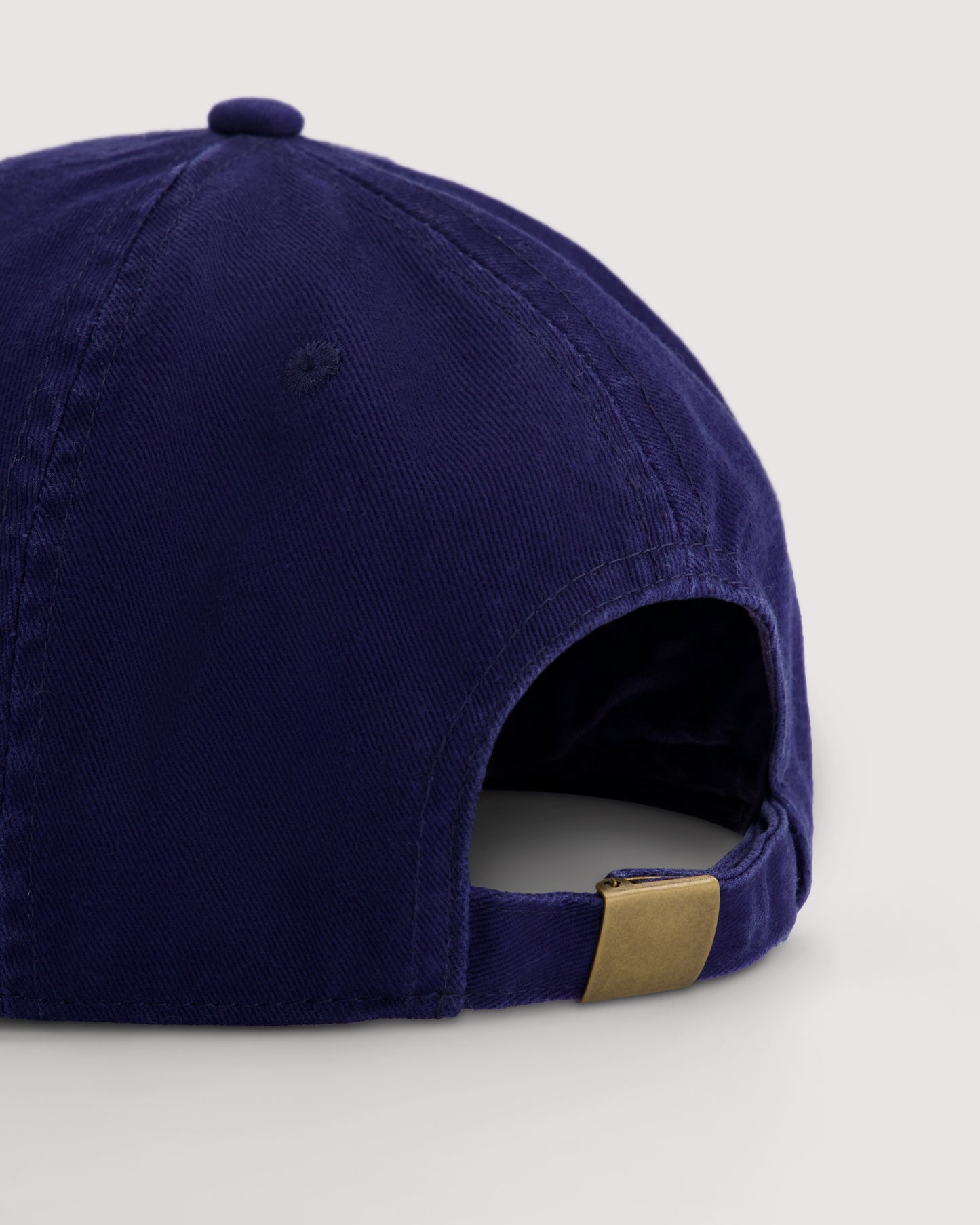 Gorra de algodón azul índigo para hombre H