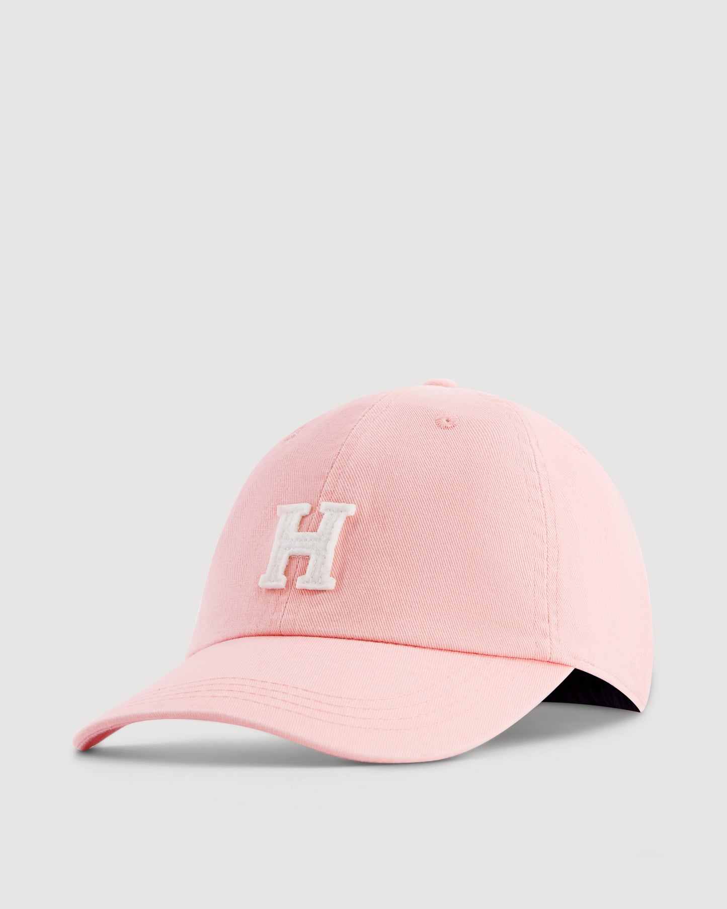 Gorra de algodón rosa para mujer H