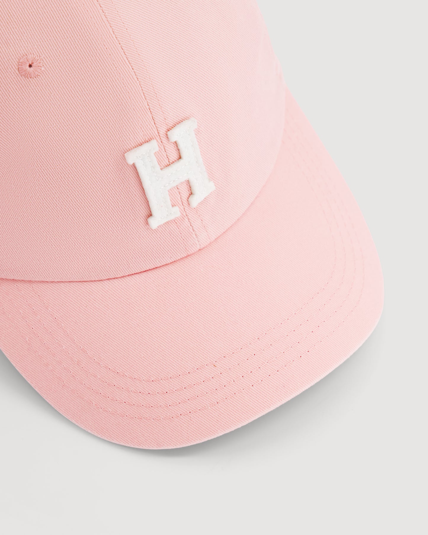 Gorra de algodón rosa para mujer H