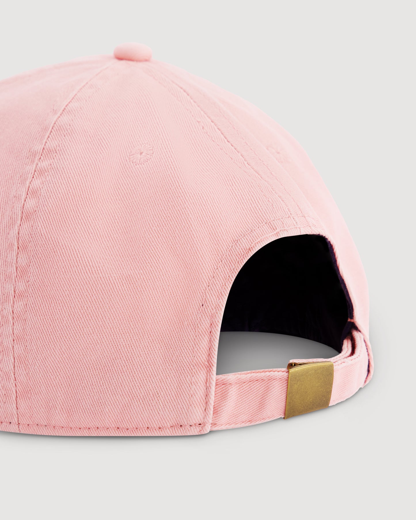 Gorra de algodón rosa para mujer H