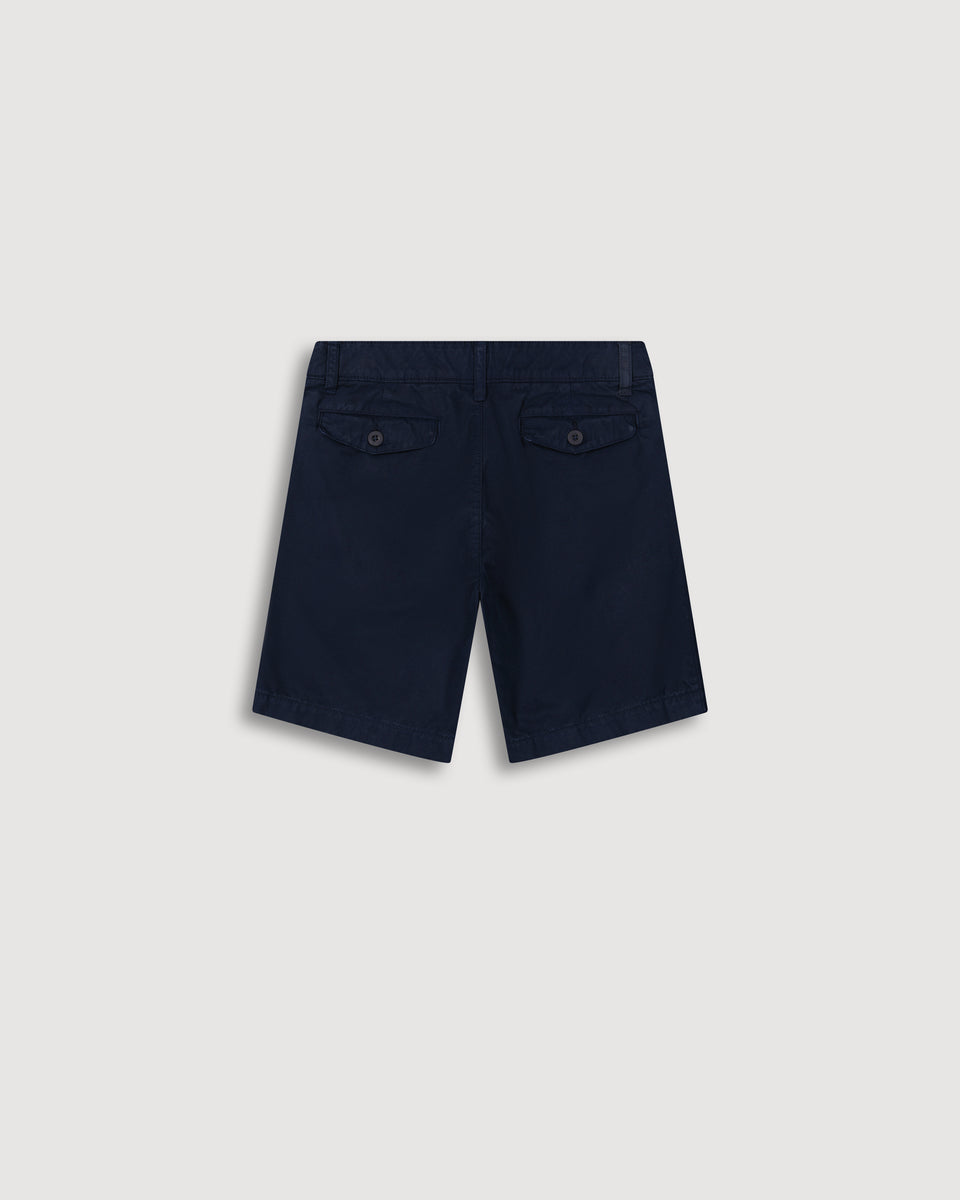 Bucson Boy's Deep Blue Chino Shorts - Image alternative