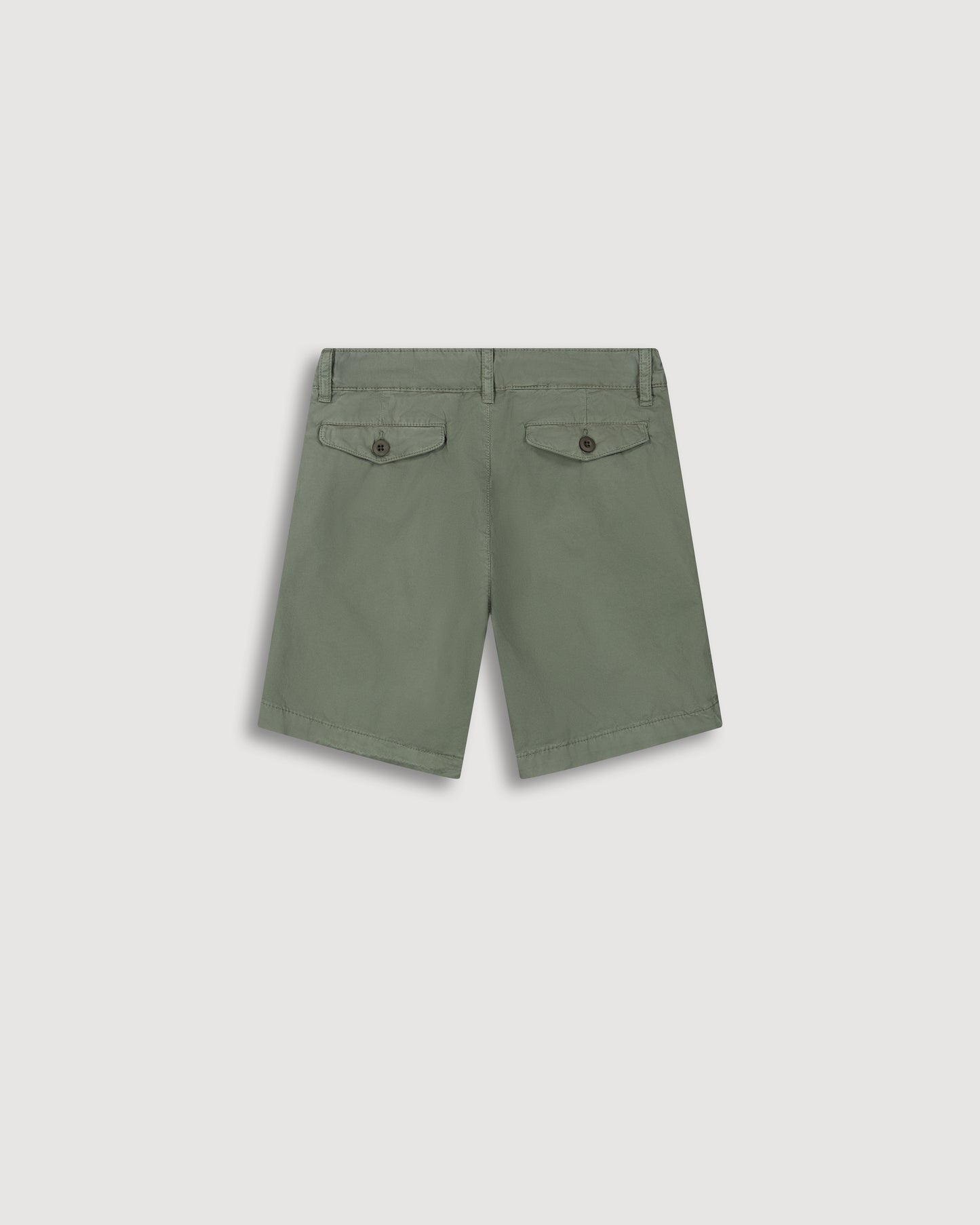 Short Garçon en Chino Vert Militaire Bucson