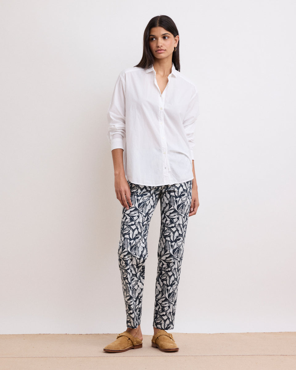 Charlot Camisa de popelina blanca para mujer - Image alternative