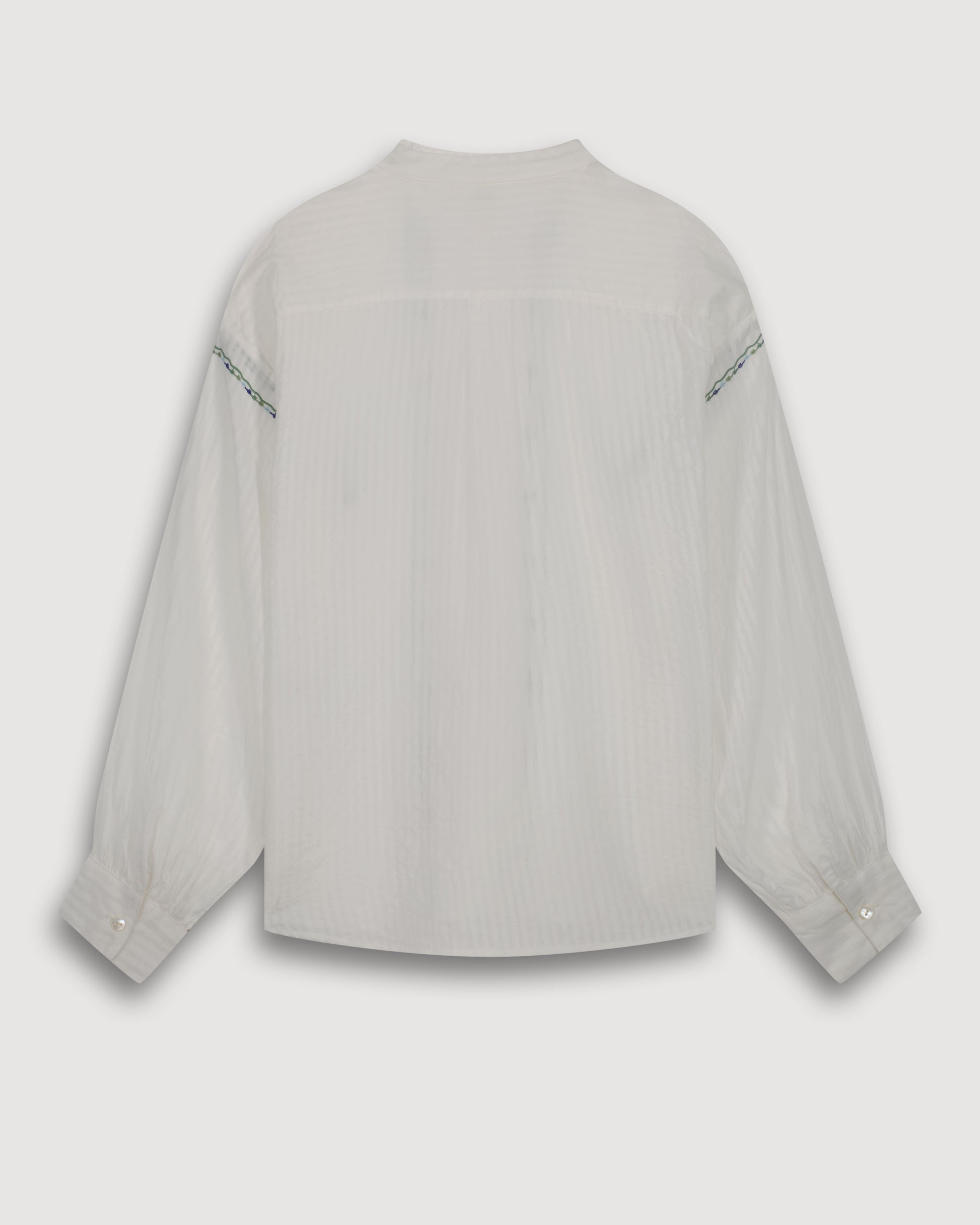 Chemise Femme Voile de Coton Ecru Chili