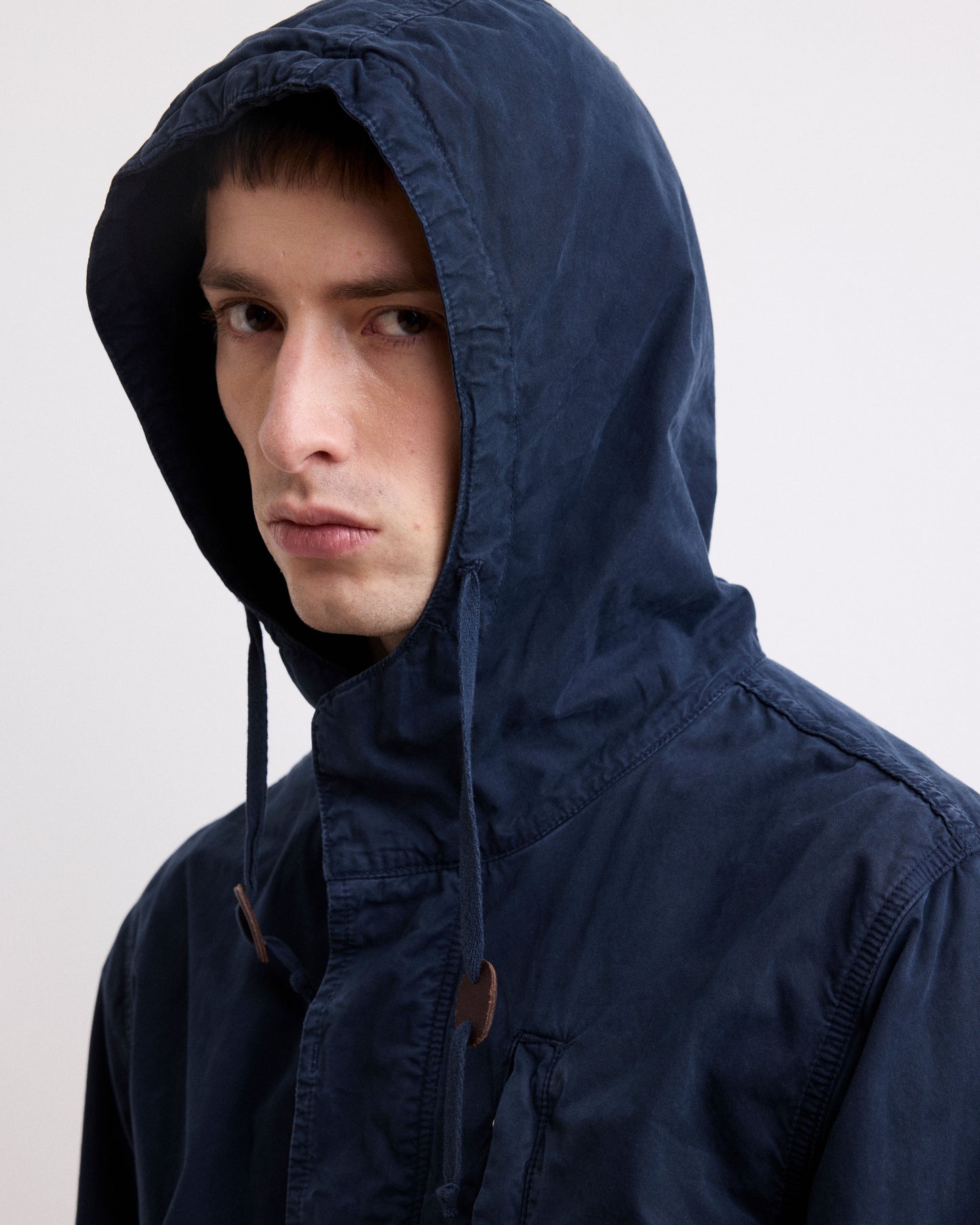 Blouson Homme en coton Bleu Marine Justin
