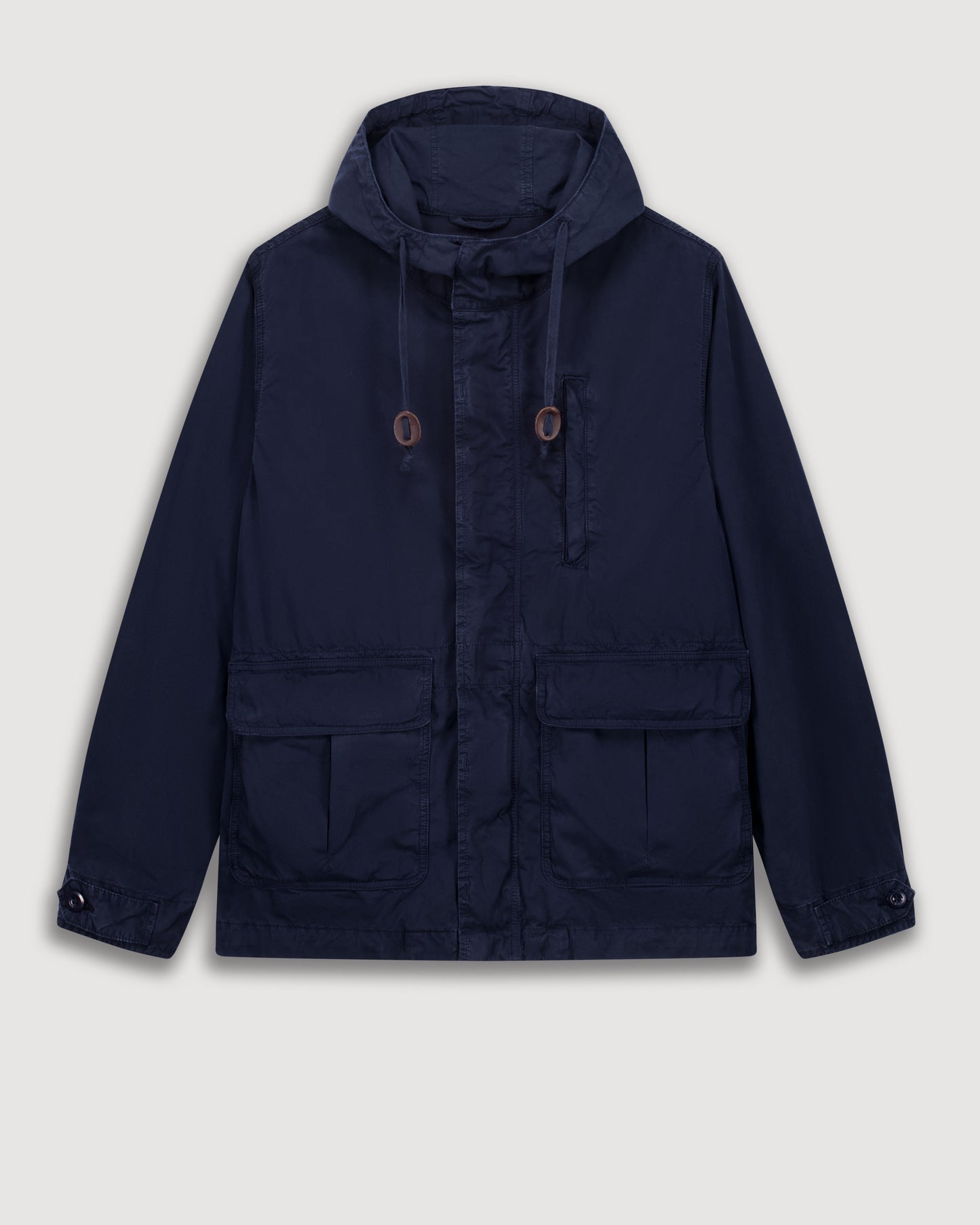 Justin Men's Deep Blue Cotton Jacket