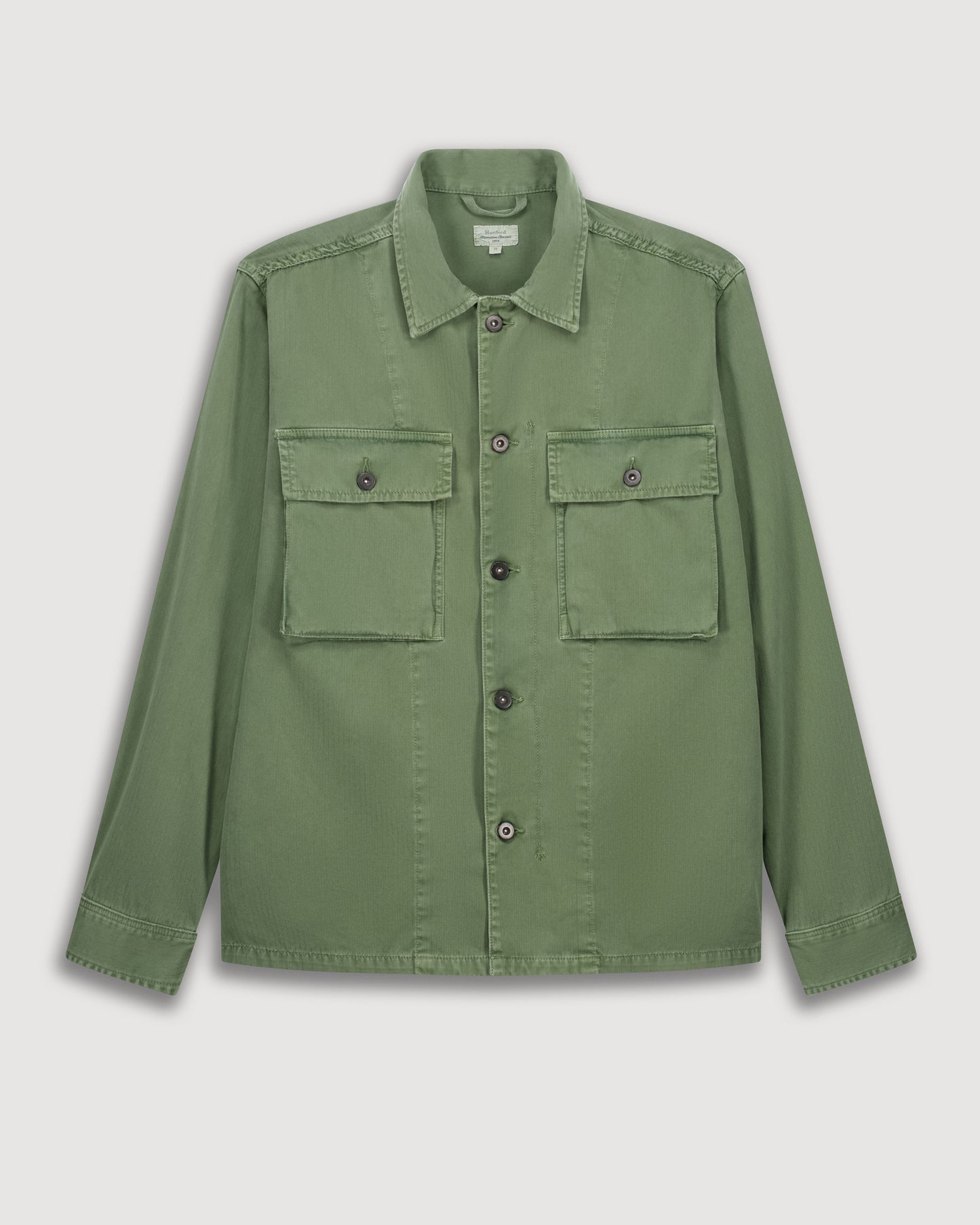 Veste Homme en Coton Vert Militaire Dar