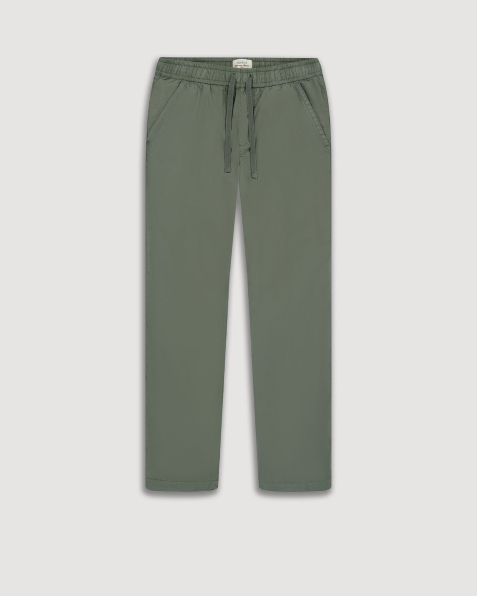 Gym Boy's Army Green Poplin Pants - Image principale