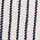Pantalon Femme en Twill de Coton Rayé Blanc & Bleu Pastora