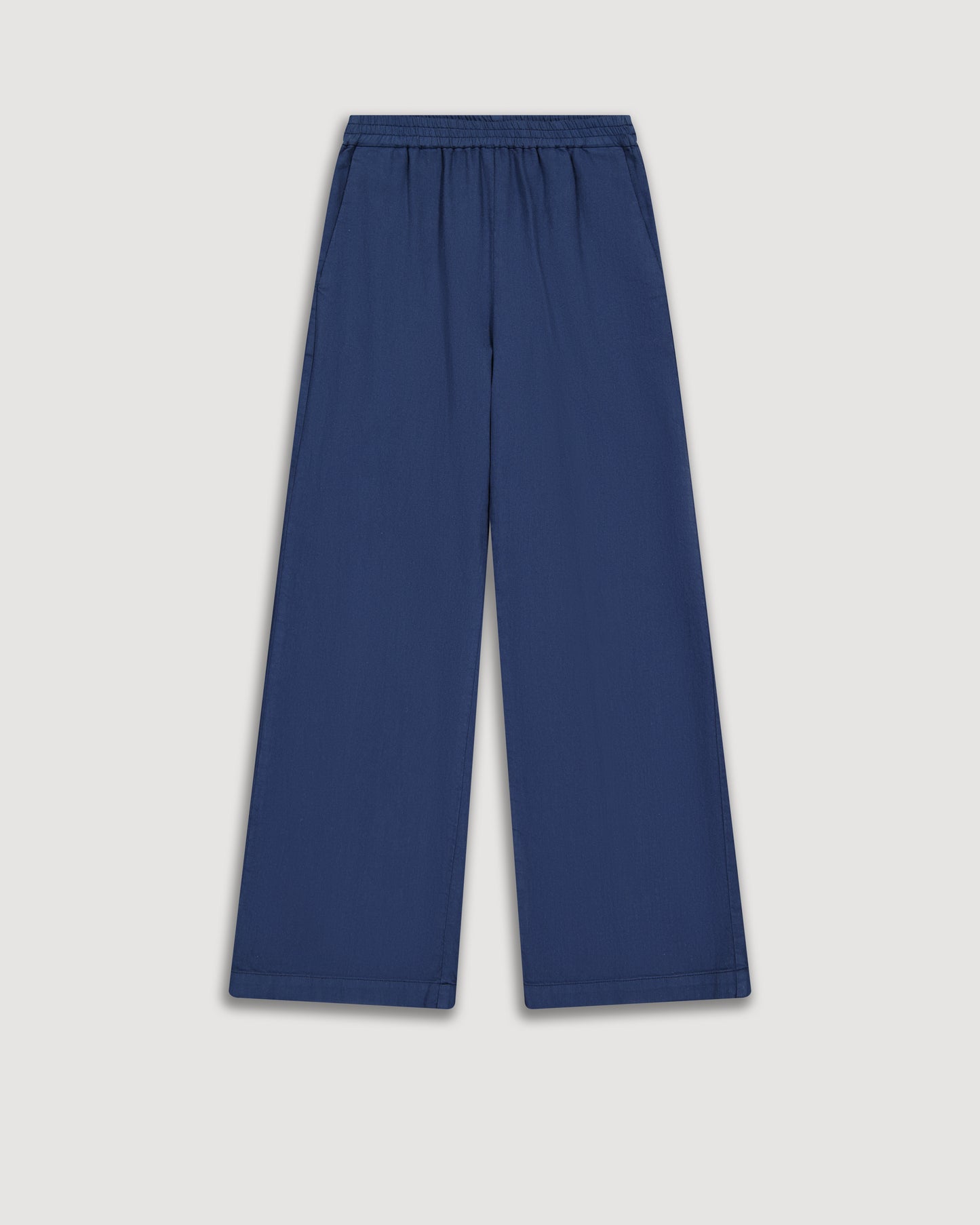 Pantalon Fille en Twill de Coton Bleu Marine Palladium