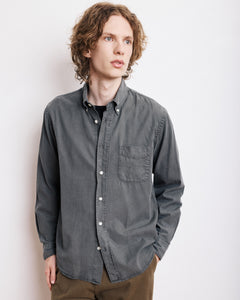 Chemise Homme en Tencel & Coton Vert Militaire Pitt