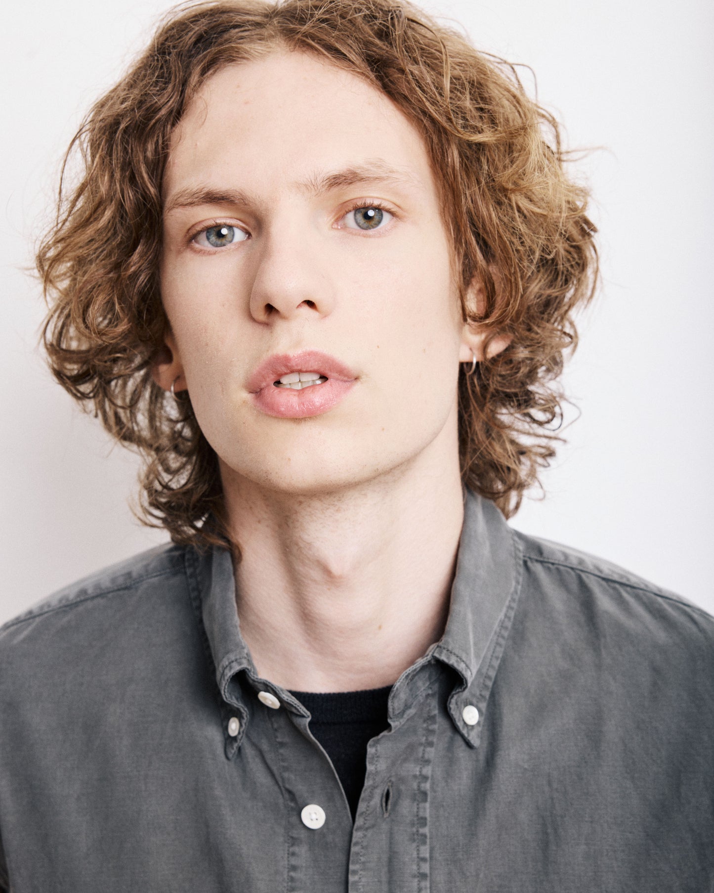 Chemise Homme en Tencel & Coton Vert Militaire Pitt