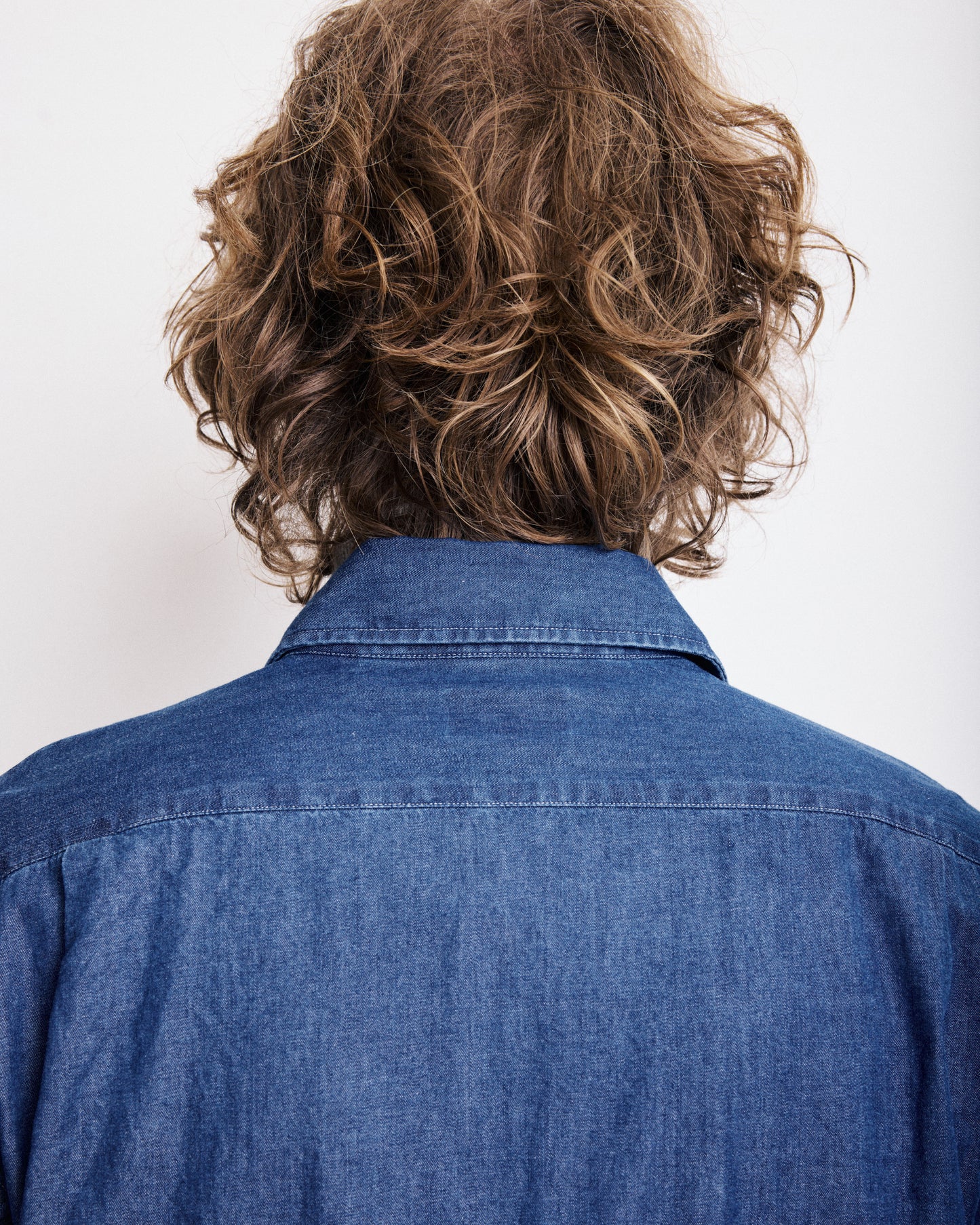 Chemise Homme en Denim Bleu Indigo Paul