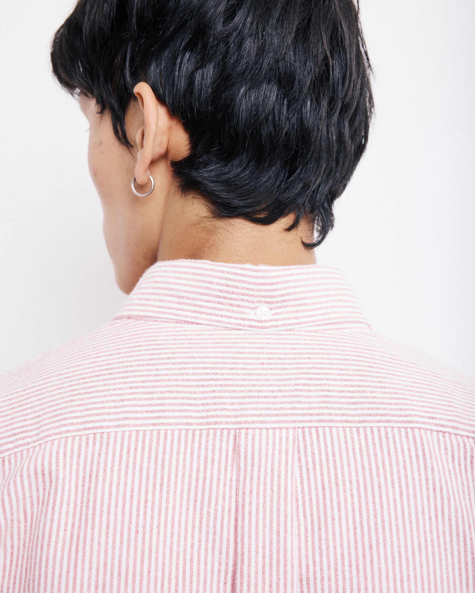 Chemise Homme en Oxford de Coton Rouge Pitt