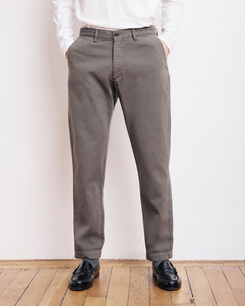 Tyron Men's Lovat Green Piqué Pants - Image alternative