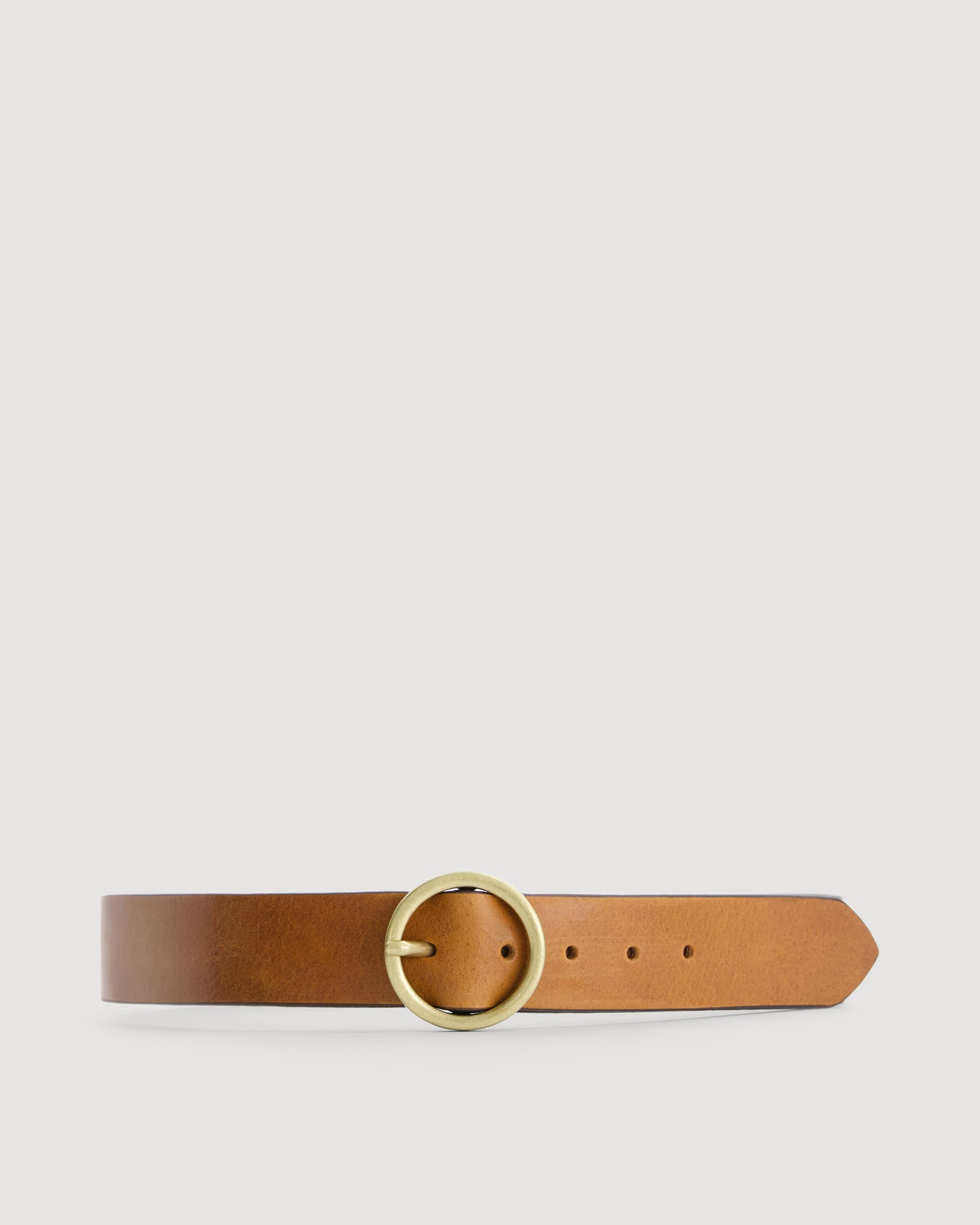 Ceinture Femme en Cuir Camel Aronde