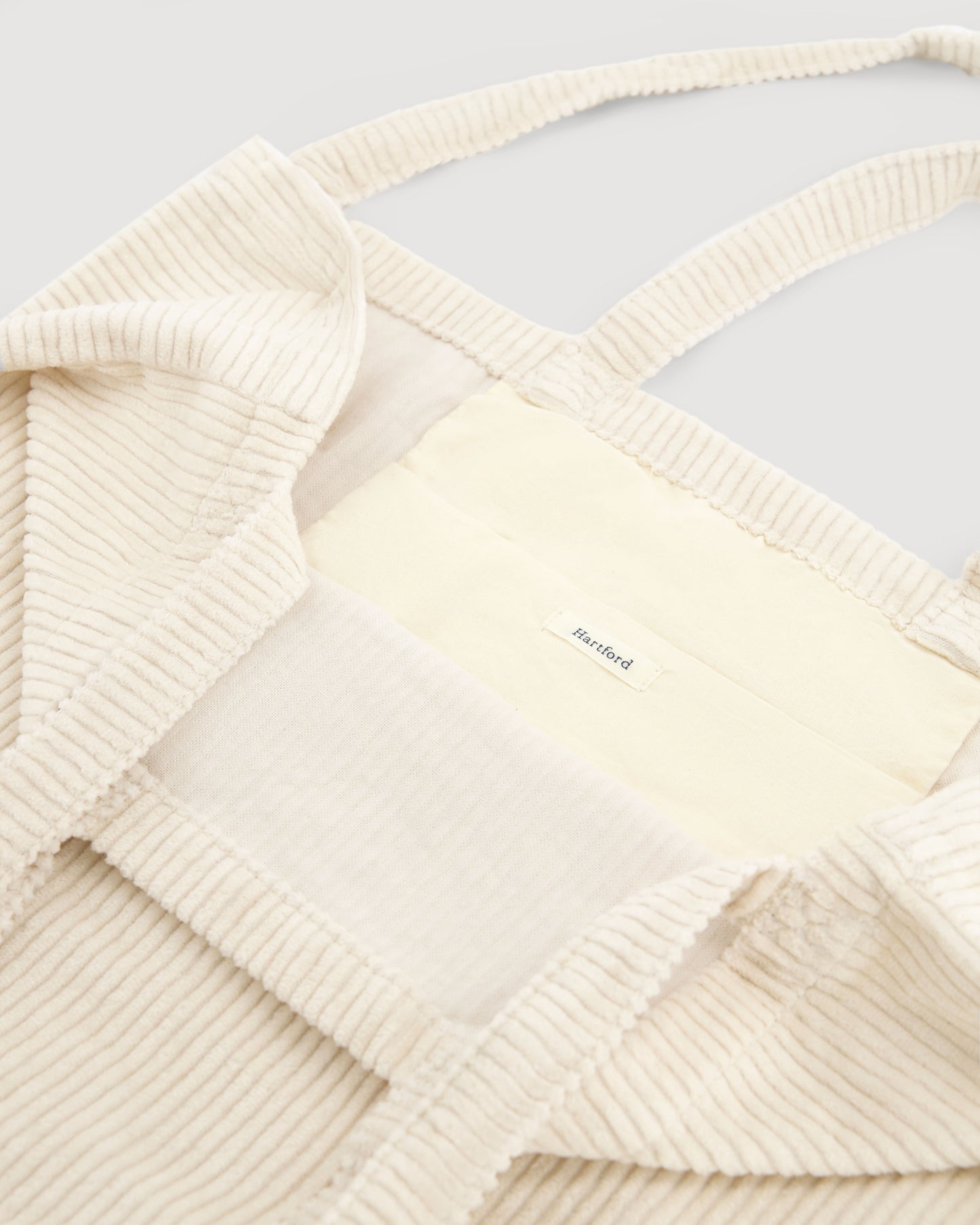 Large Bag Women's Chalk Corduroy Bag