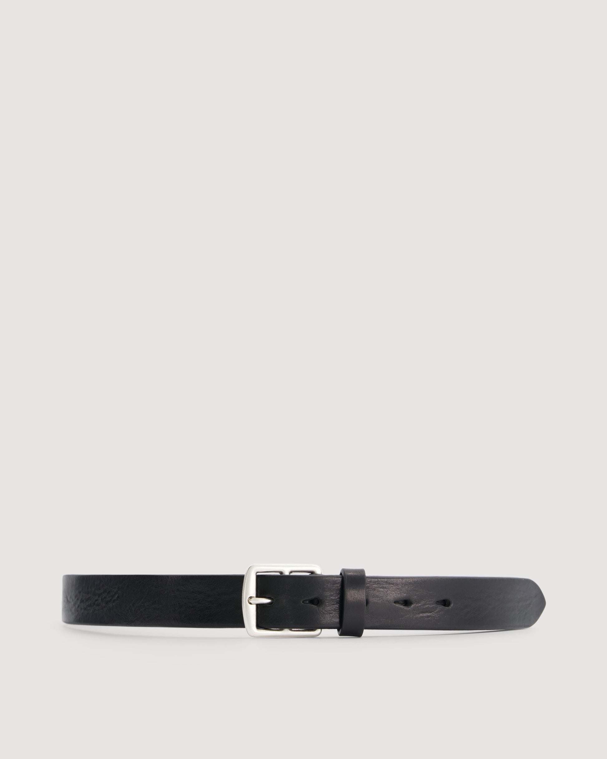 Ceinture Homme en Cuir Noir Austin
