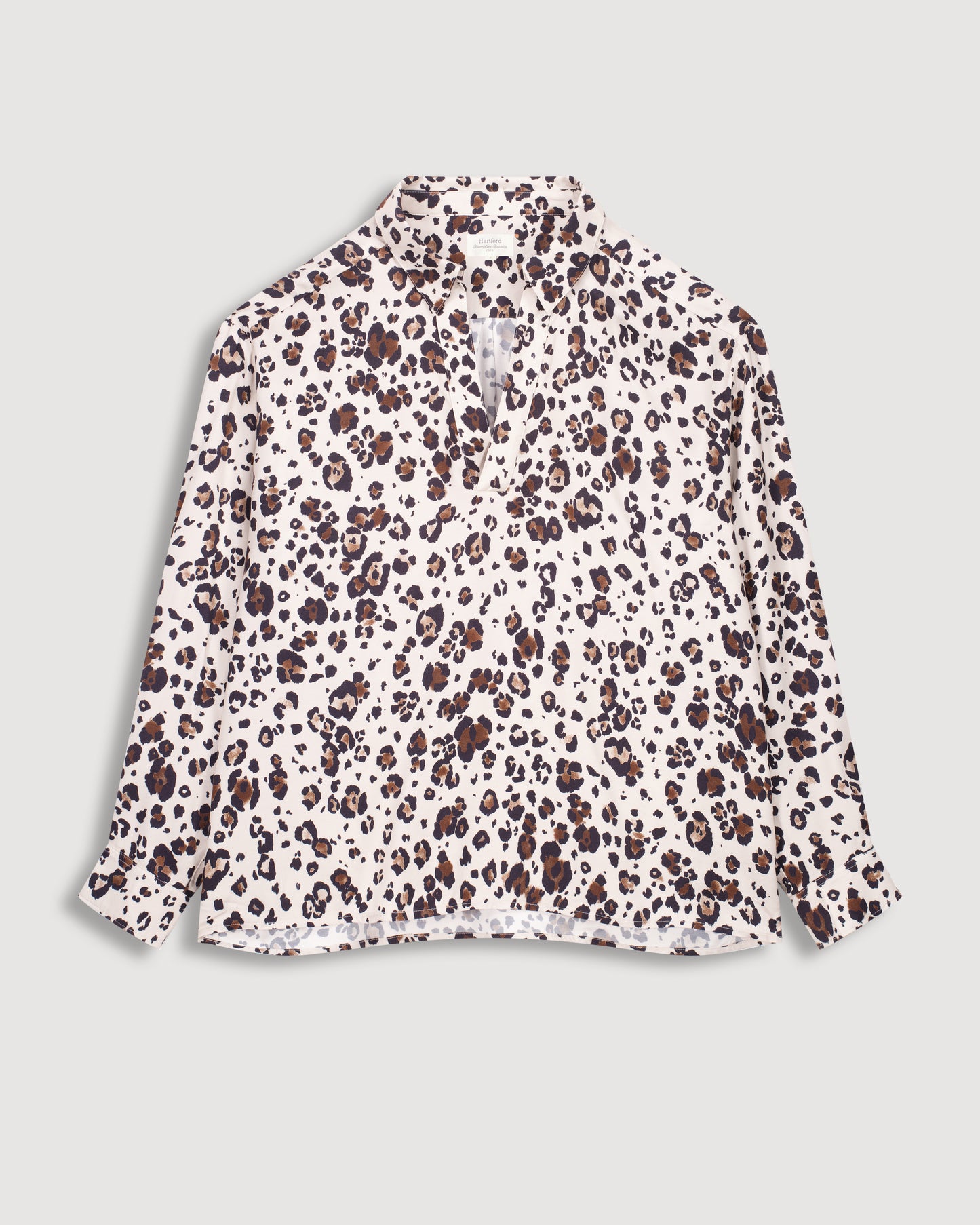 Charlize Women's Leopard Viscose Shirt