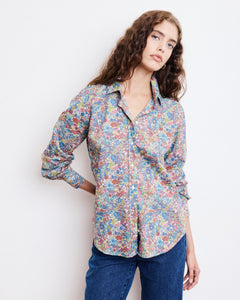 Chemise Femme en Coton Imprimé Liberty Coraz