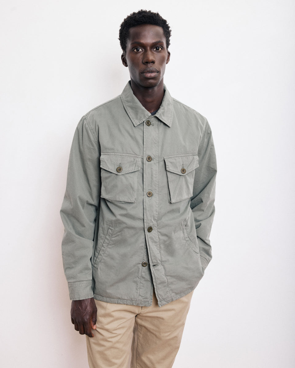 Jonah Men's Military Green Chino Jacket - Image principale