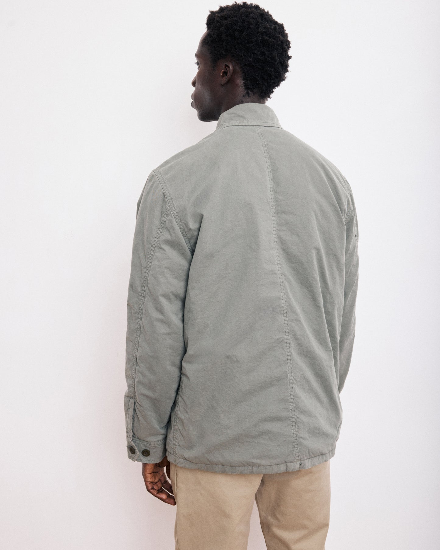 Veste Homme en coton Vert militaire Jonah
