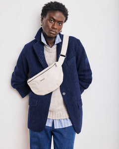 Banane Femme en Velours Côtelé Craie Etna Bag