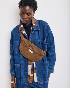 Banane Femme en Velours Côtelé Mocha Etna Bag